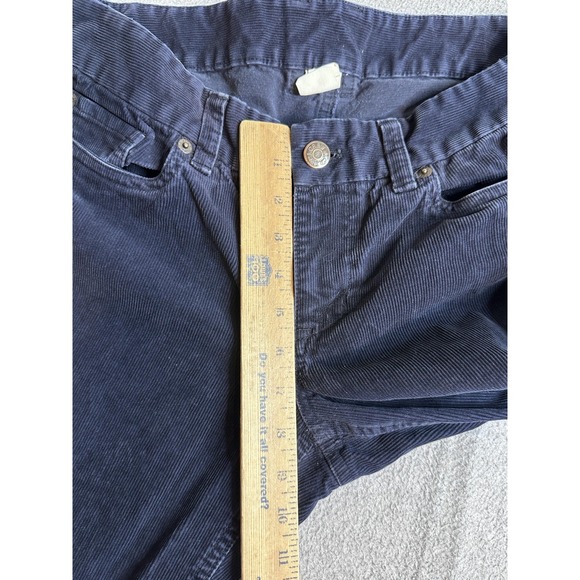 J.Crew Pants Womens 30R Blue Corduroy Chino Flat Front Straight Casual 5 Pocket - Picture 6 of 13
